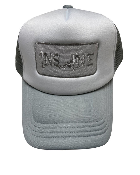 INSANE TRUCKER HAT (SILVER)