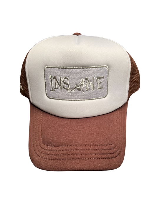 INSANE TRUCKER HAT (BROWN)